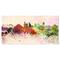 Designart - Memphis Skyline - Cityscape Canvas Artwork Print